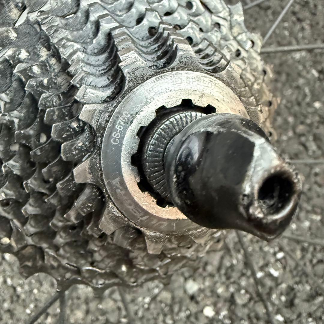 トビウオ　ホイール前後セット Dura-Ace C24 WH-R9000