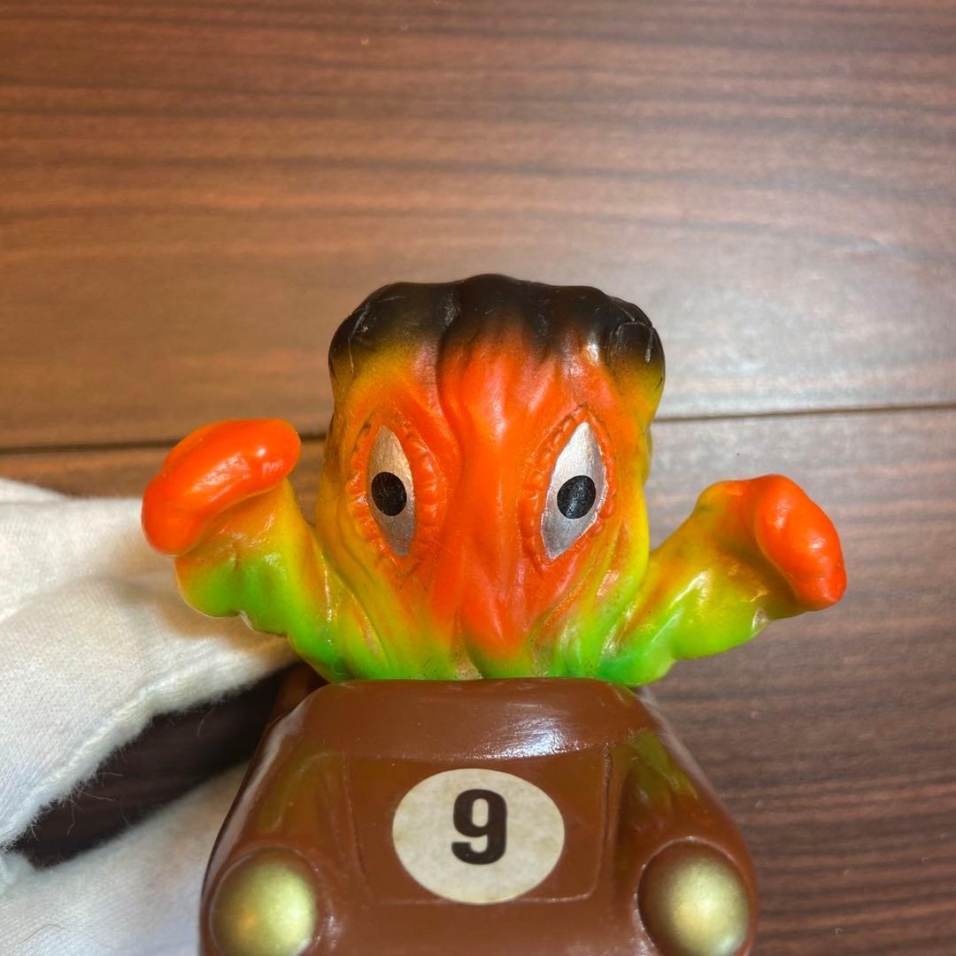 トイグラフ 怪獣レーサー ヘドラ ソフビ 5378