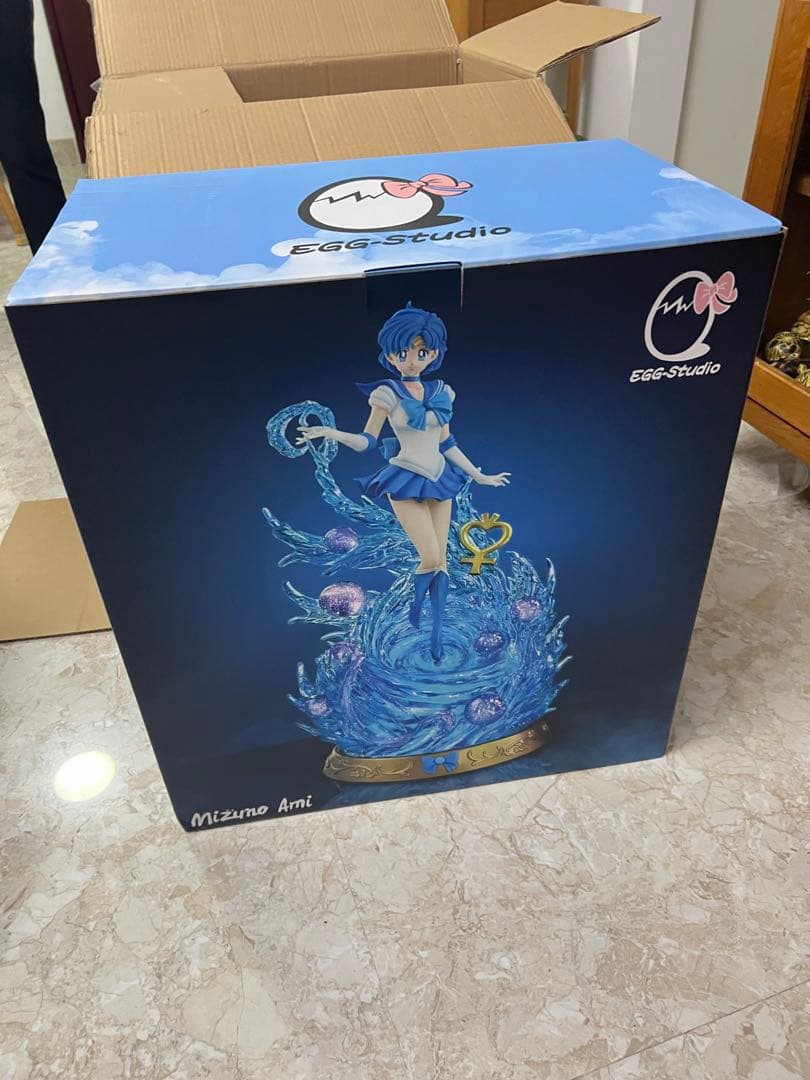 美少女戦士セーラームーン EGG 水野亜美 スタチュー フィギュア