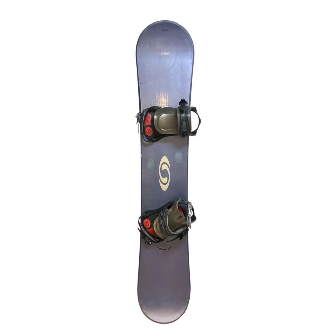 SALOMON スノーボード 154cm ビンディング付き