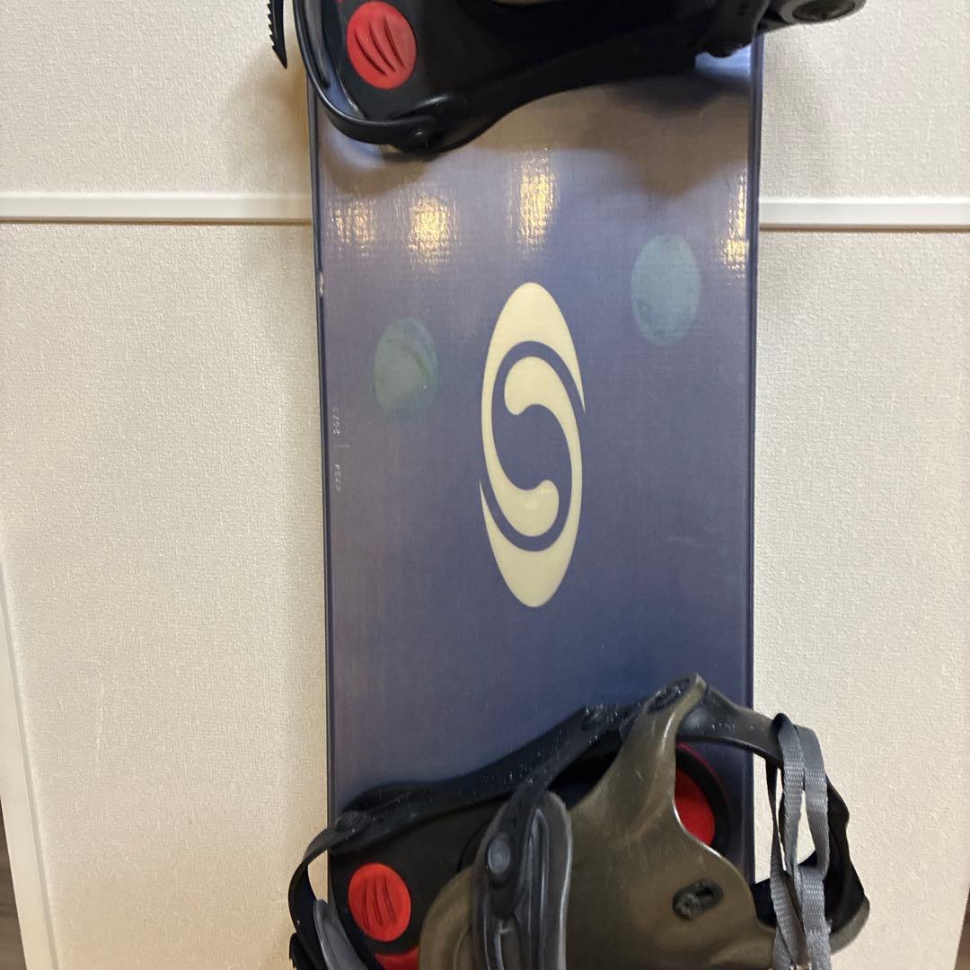 SALOMON スノーボード 154cm ビンディング付き