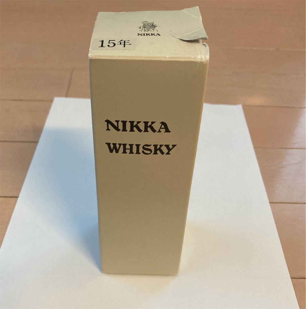 ニッカウヰスキーの原酒　15年物になります。
