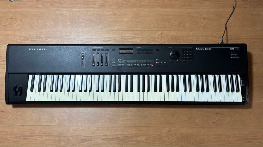 【ラスト！ジャンク】禁煙　Kurzweil PC88 87鍵シンセサイザー
