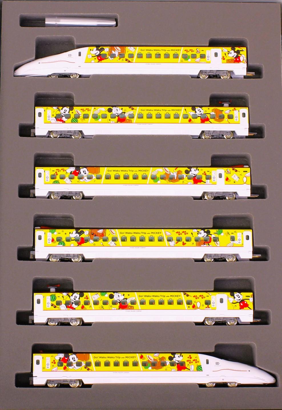 TOMIX 限定800系(WakuWakuTrip MICKEY)6両セット