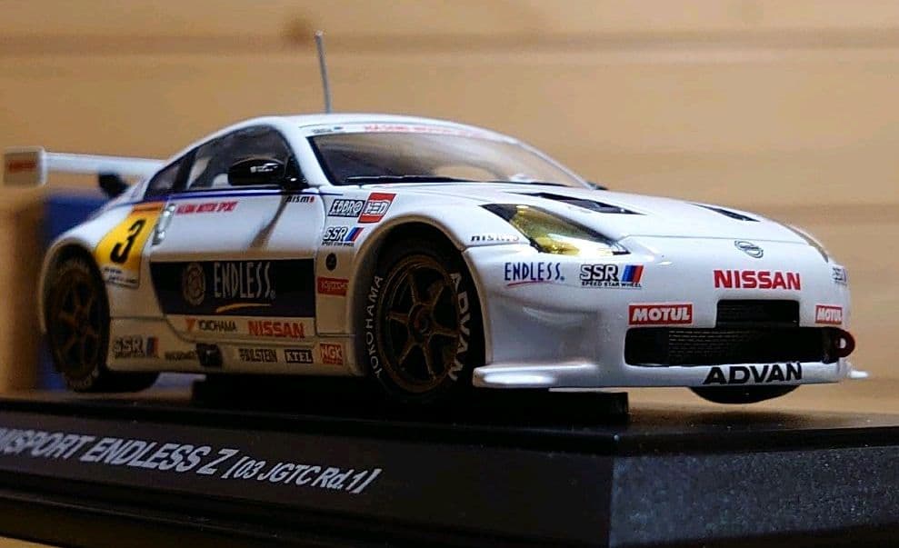 トミカエブロ　エンドレスZ 2003JGTC GT300クラス優勝車ホワイト白色