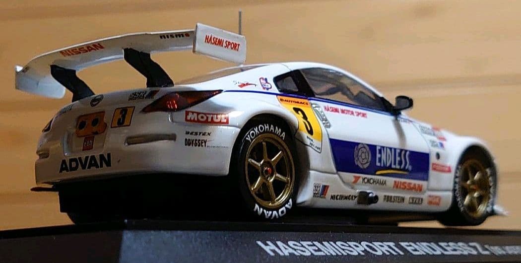 トミカエブロ　エンドレスZ 2003JGTC GT300クラス優勝車ホワイト白色