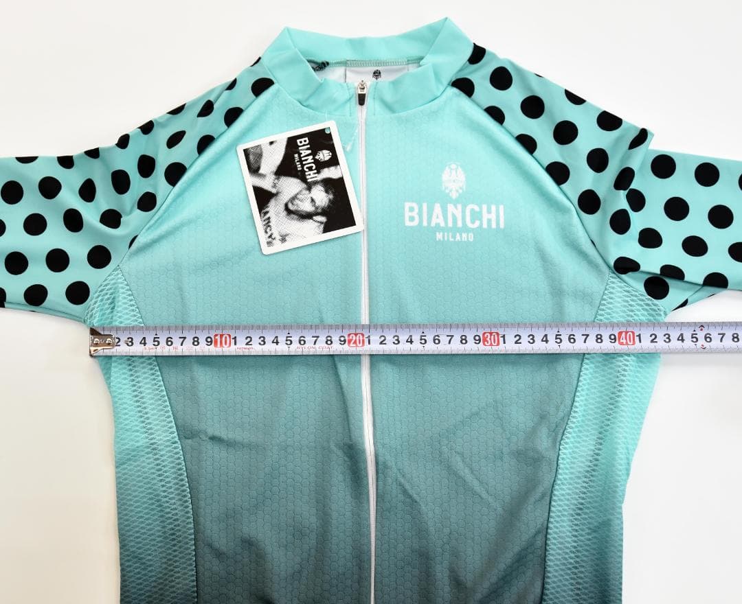 Bianchi★ビアンキ CEDRINO ジャージ size:S チェレステ