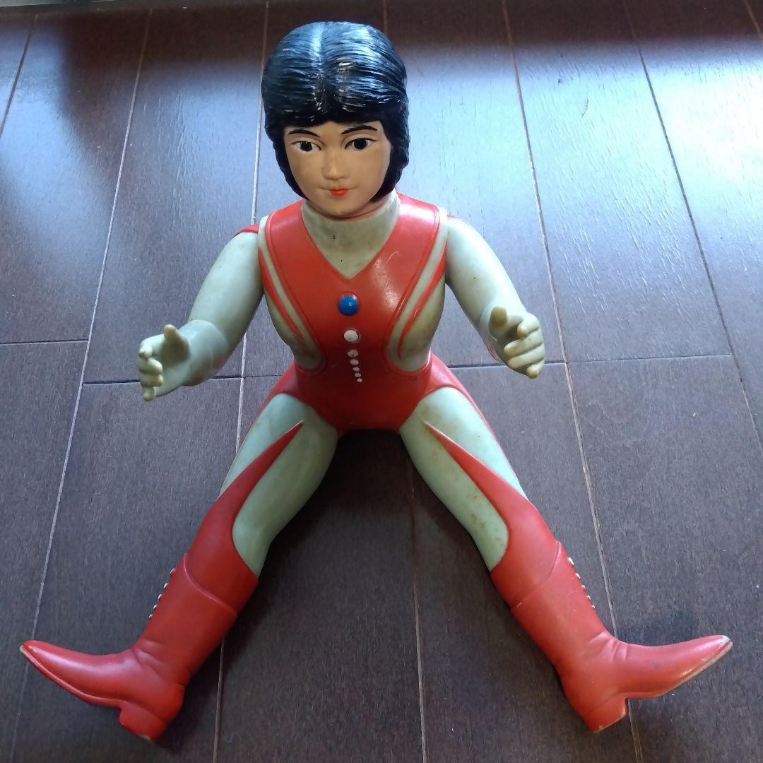 ジ*ル様 ウルトラの母　ブルマァク　ソフビ人形　 約30cmジャンク品