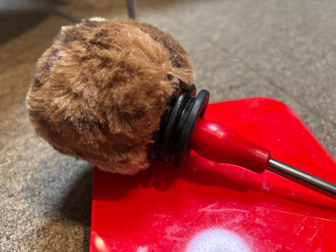 Wooly Bomba しなるビーター [もふもふ豹柄] 新品 直輸入1本 残2
