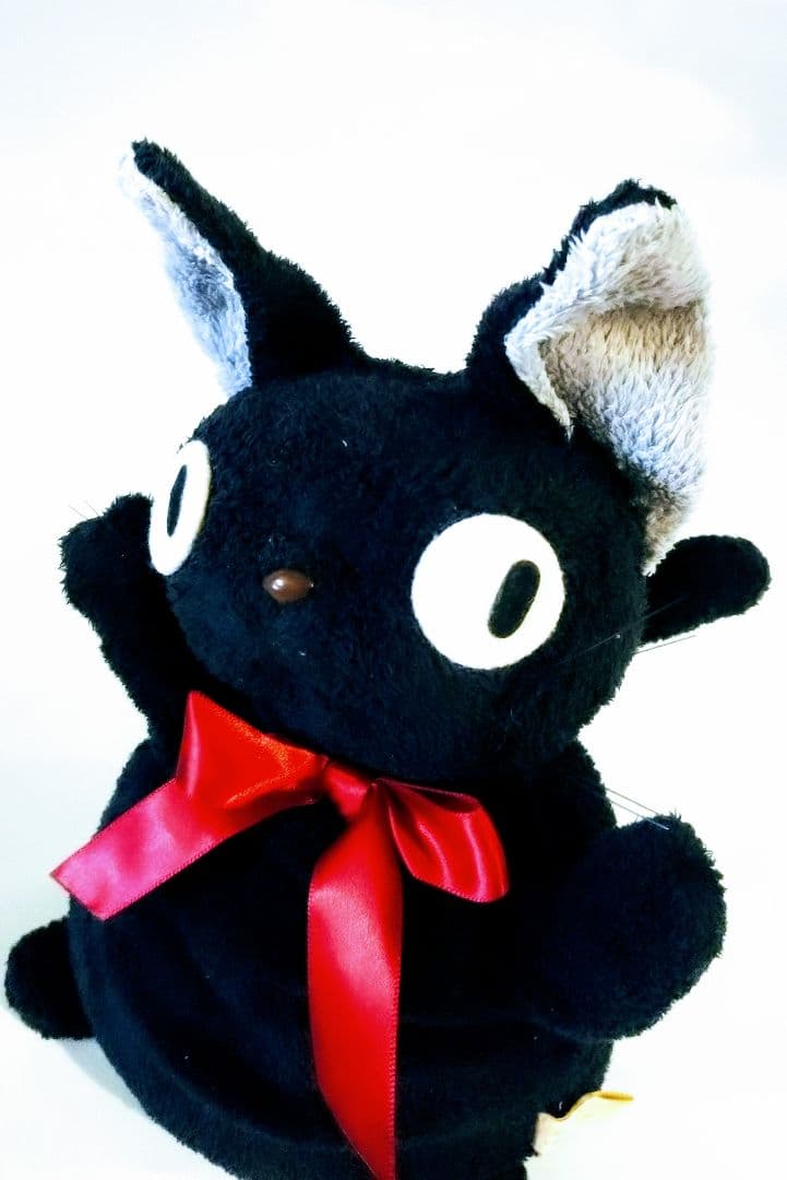 【初期モデル】ジジ ジブリ パペット 魔女の宅急便 ぬいぐるみ サンアロー