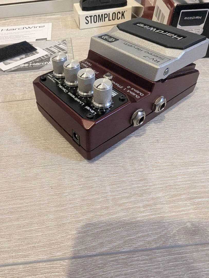 ギター DigiTech HardWire RV-7 Stereo Revervb