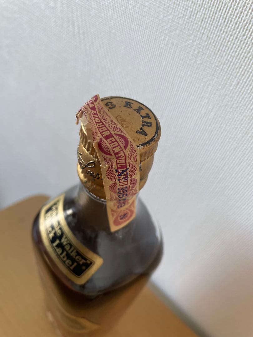 ウイスキー ジョニーウォーカーブラック　1950年代