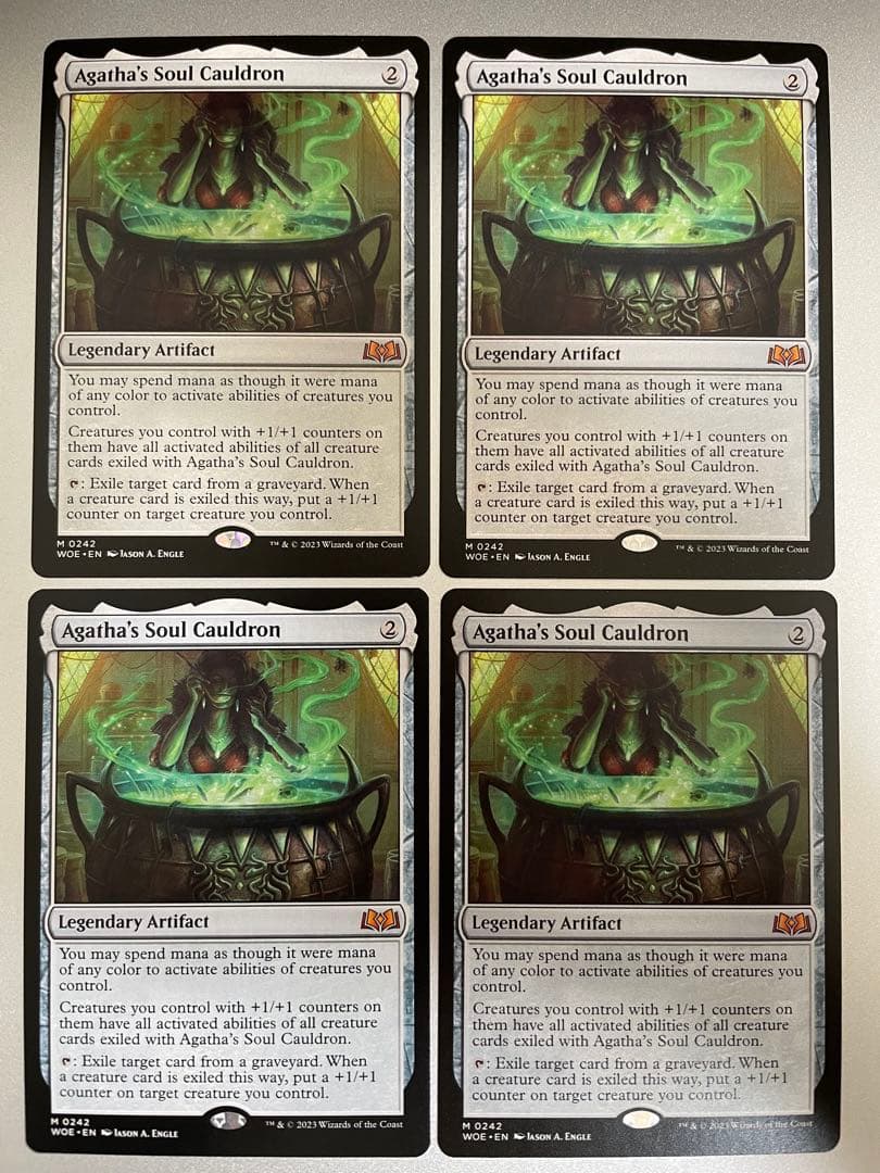 MtG アガサの魂の大釜　英語4枚