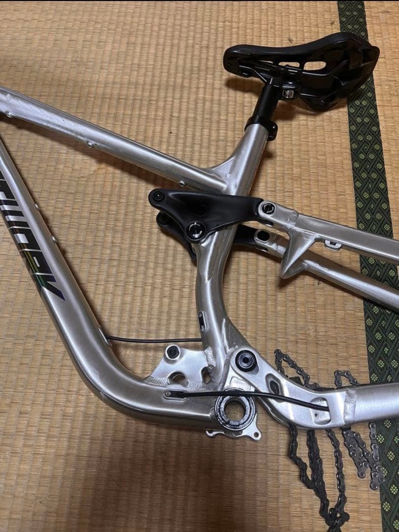 fastwork Mサイズのフレーム　MTB フルサス用　中華フレーム