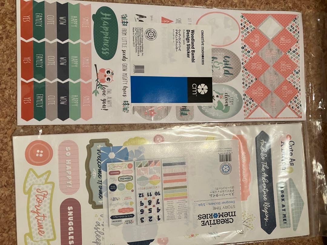 Creative Memories ステッカー単品可能