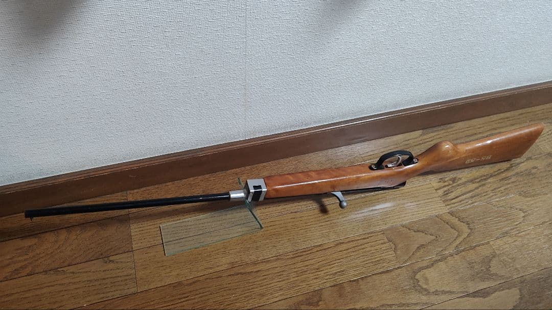 射的銃 昭和レトロ BS-52 屋台 木製 玩具 コレクション