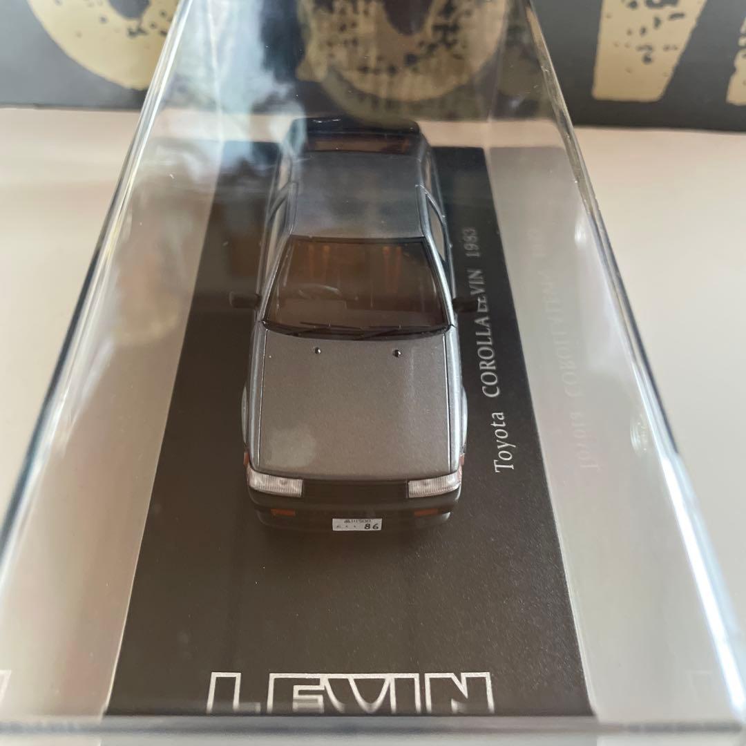 RESIN MODEL 1/43 AE86 レビン　スポーツカスタム仕様