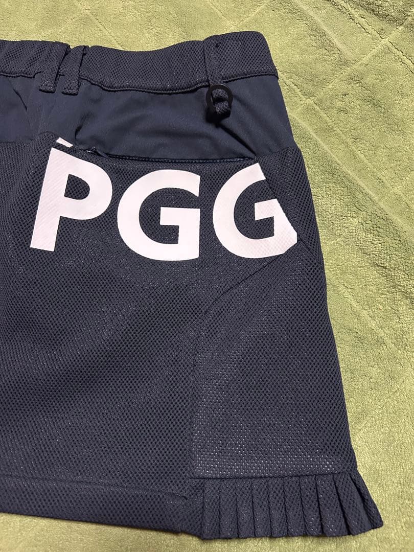 PGG ネイビー ゴルフスカート