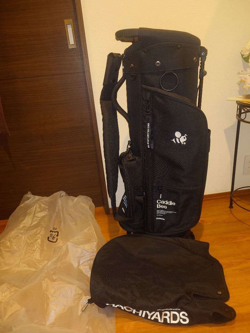 8YARDS Caddie Bag スタンドバッグ ブラック