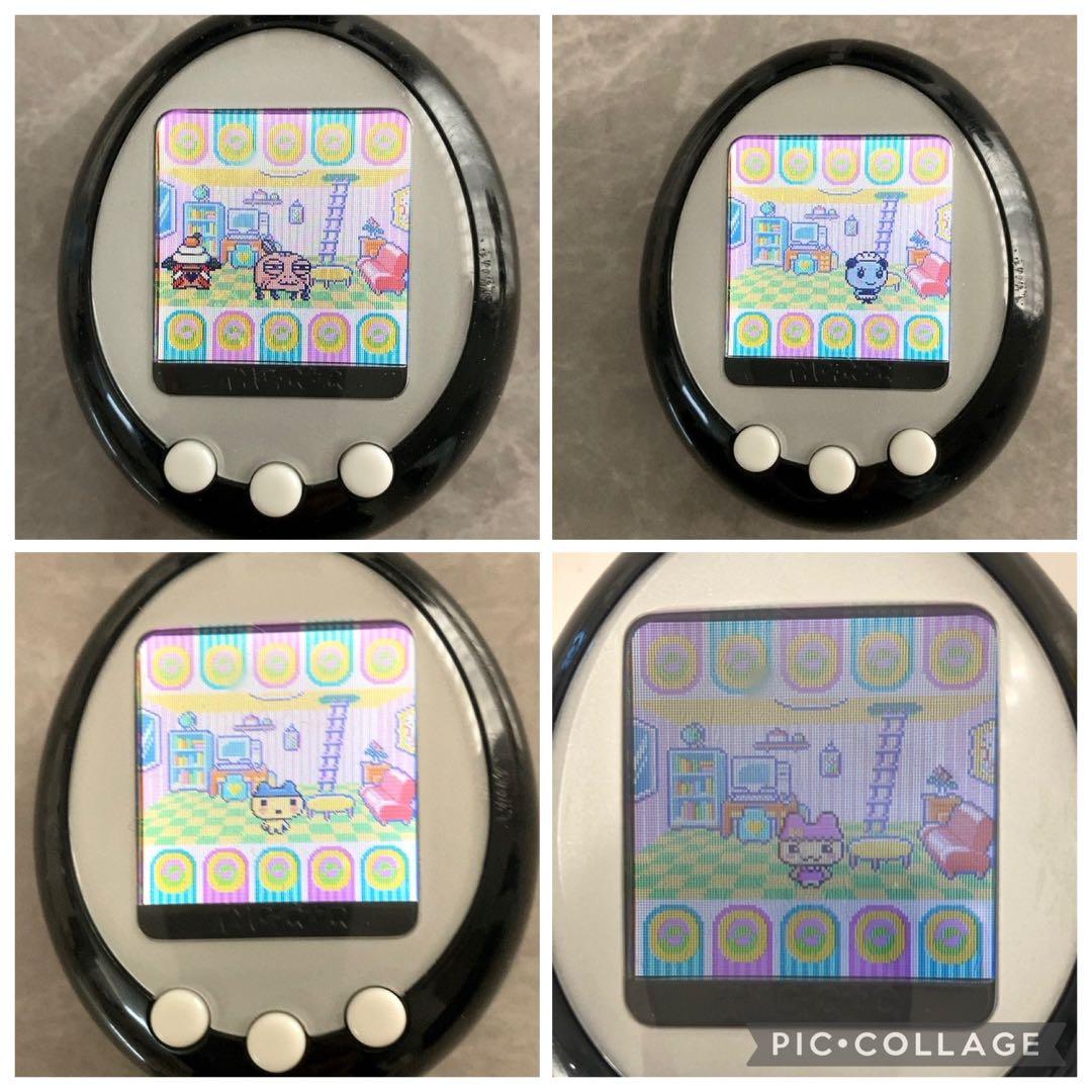 d*9様 Tamagotchi + Color 2008年製　と攻略本、フィギュ