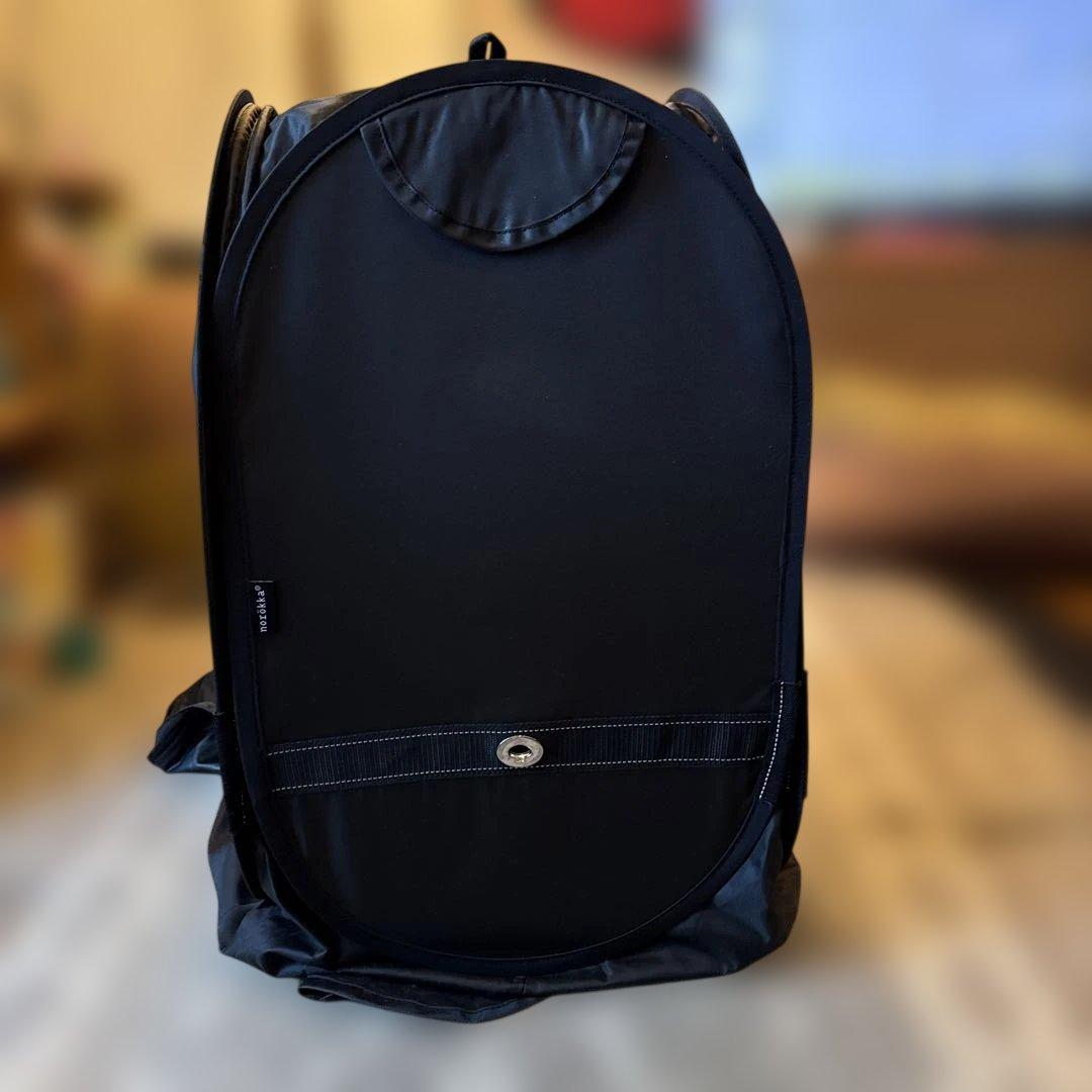 【美品】norokka ノロッカ自転車 子供乗せ レインカバー　後ろ