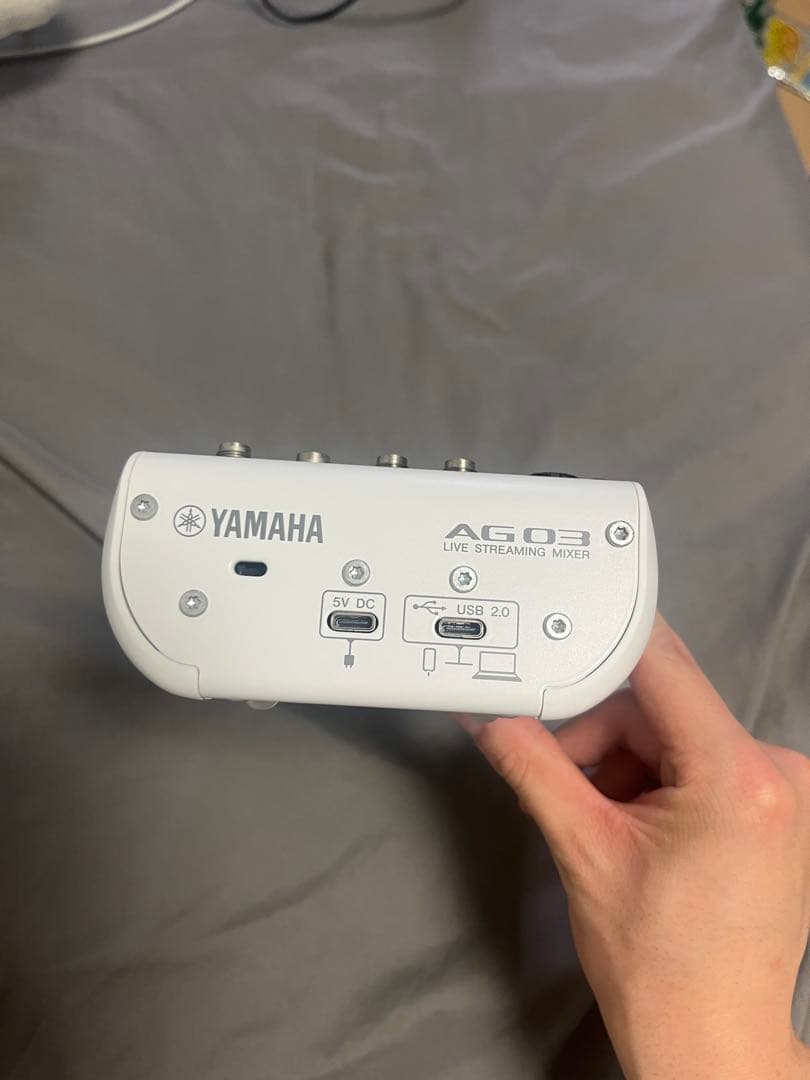 YAMAHA AG03 mk2 ライブストリーミングミキサー