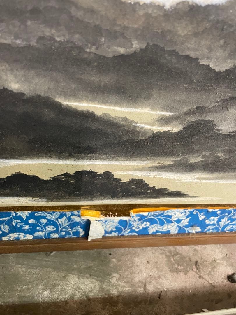 扁額　富士山