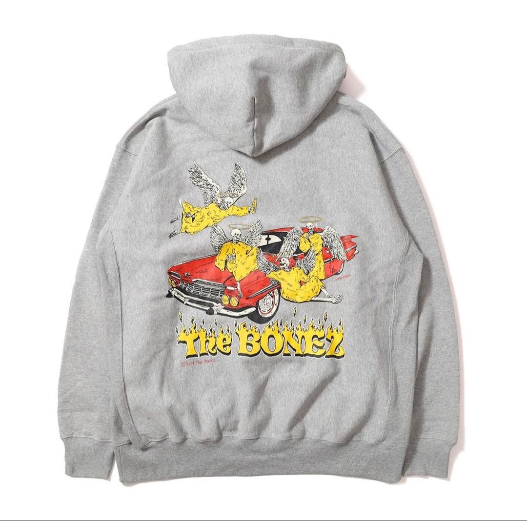ミュージシャン The BONEZ Skull Angel Hoodie rize jesse