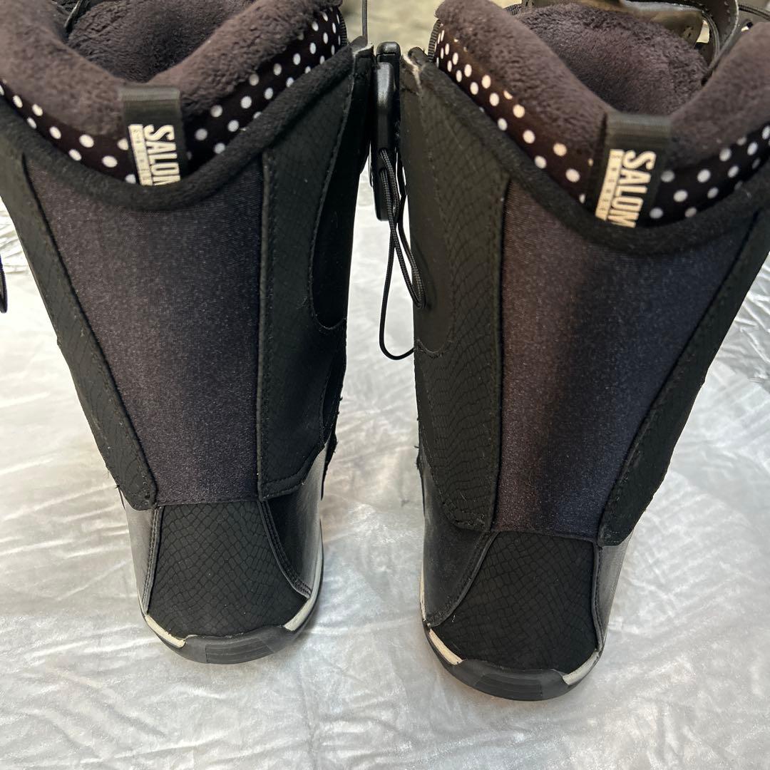 Salomon 女性用スノーボードブーツ ブラック