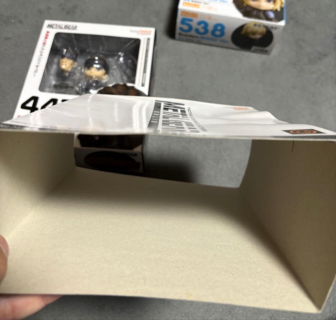ねんどろいど　ソリッド・スネーク　雷電　メタルギア