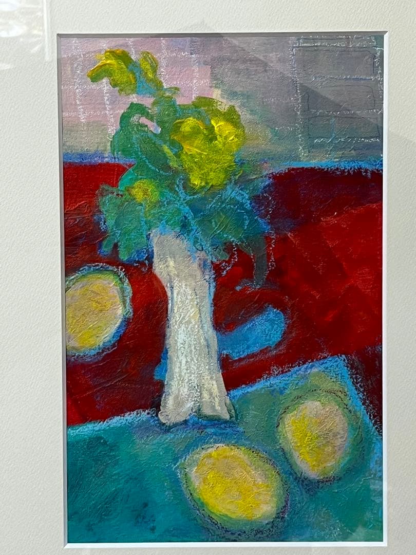 絵画　レモン
