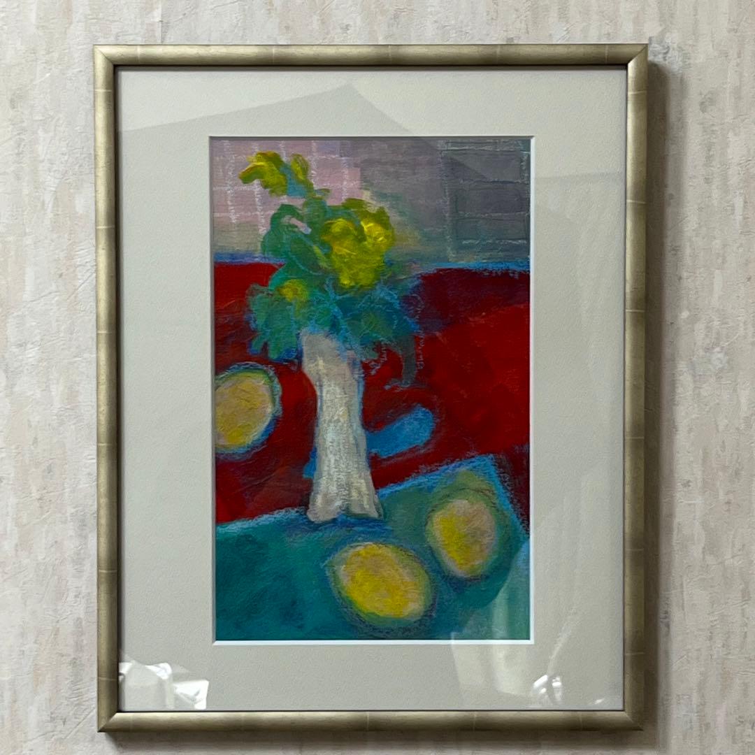 絵画　レモン