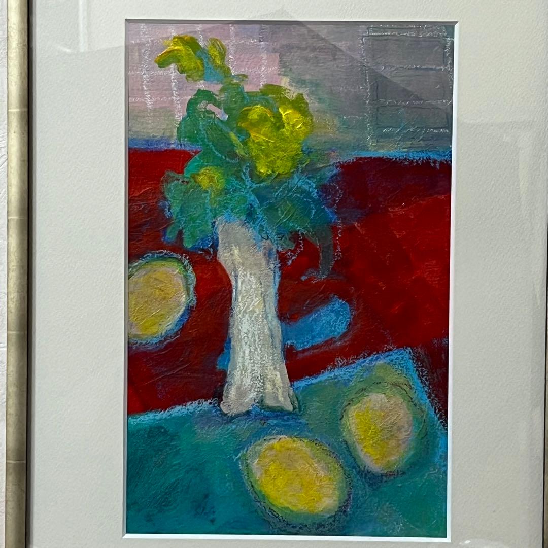 絵画　レモン