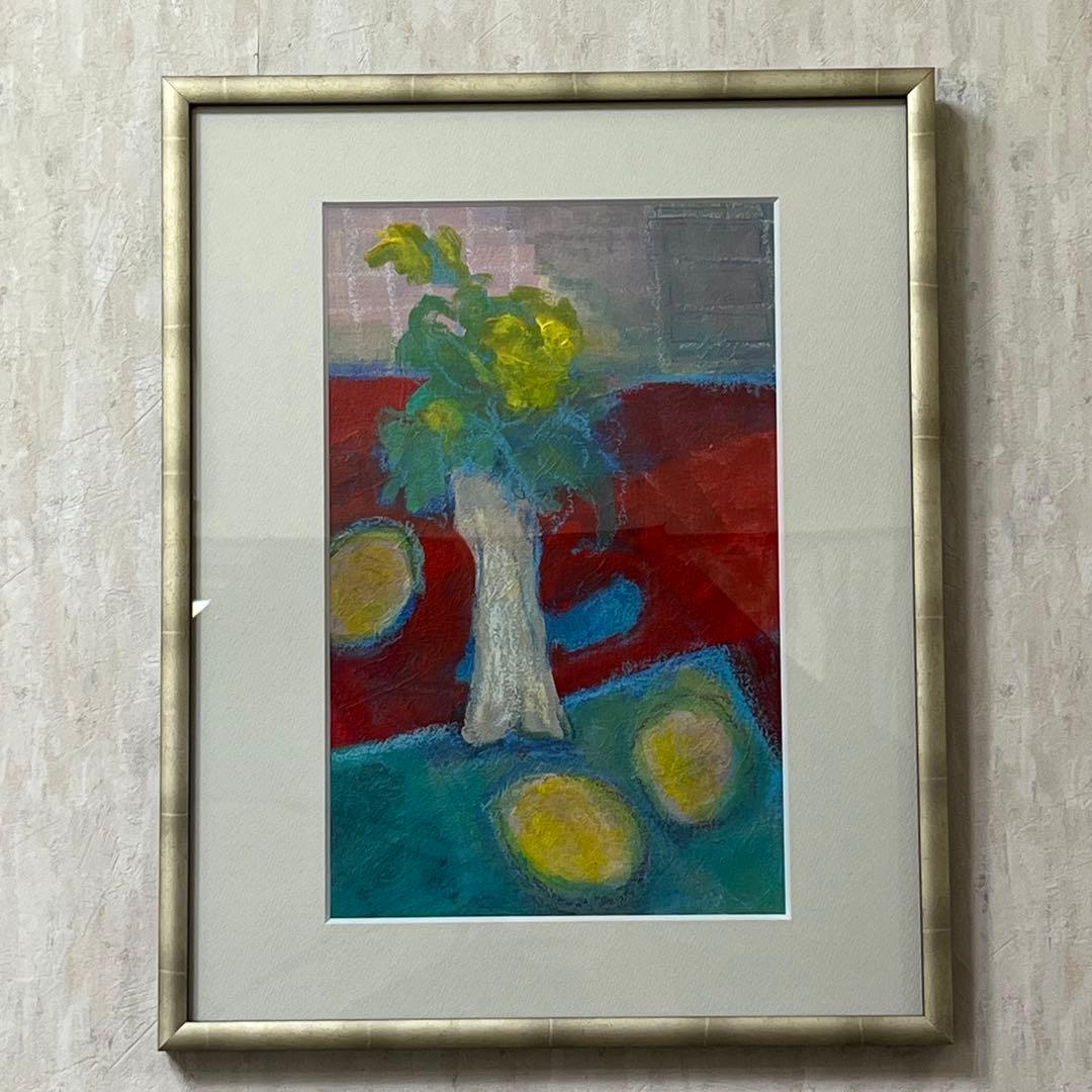 絵画　レモン