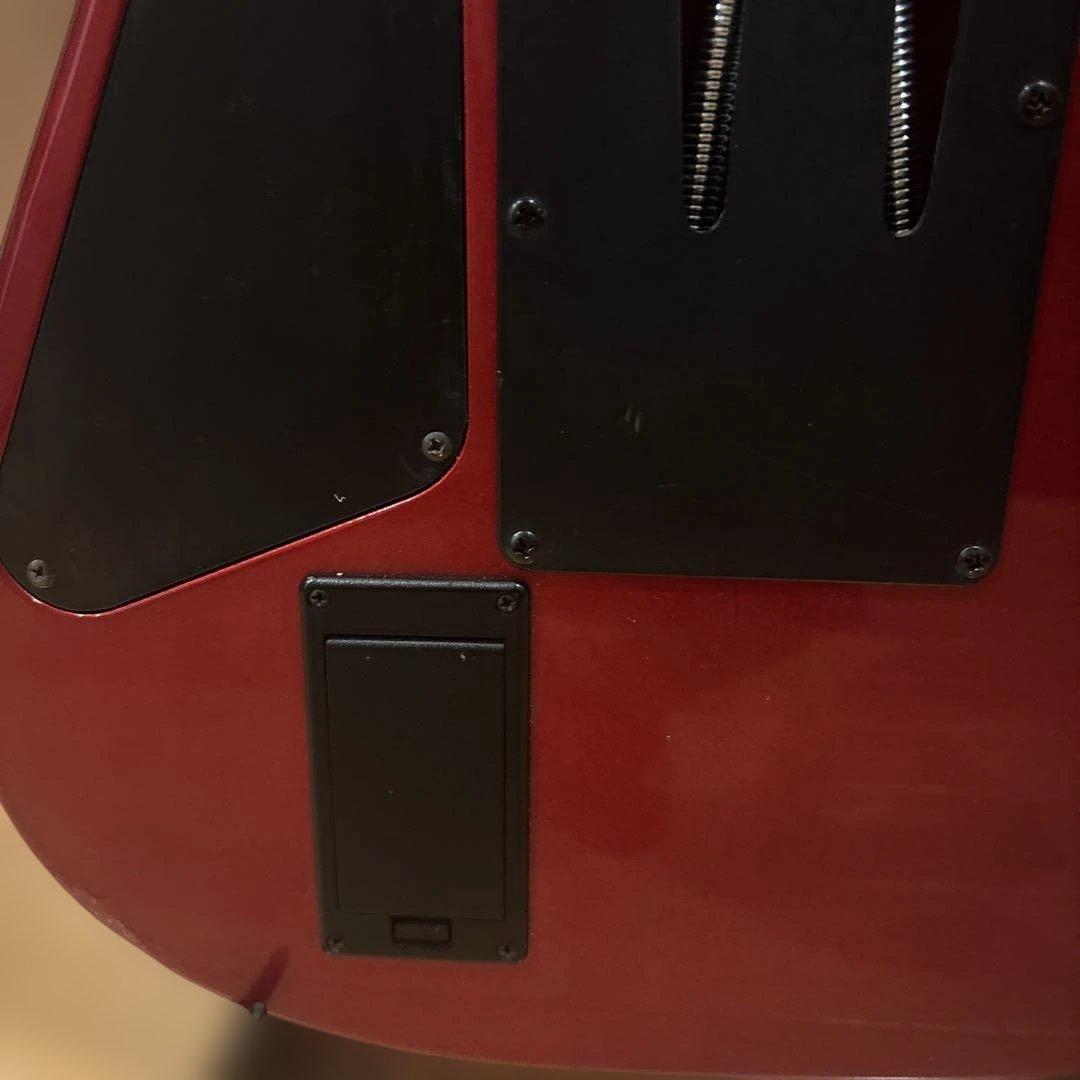金ロゴ FERNANDES FR-55 アクティブ トレモロアーム・ケース付