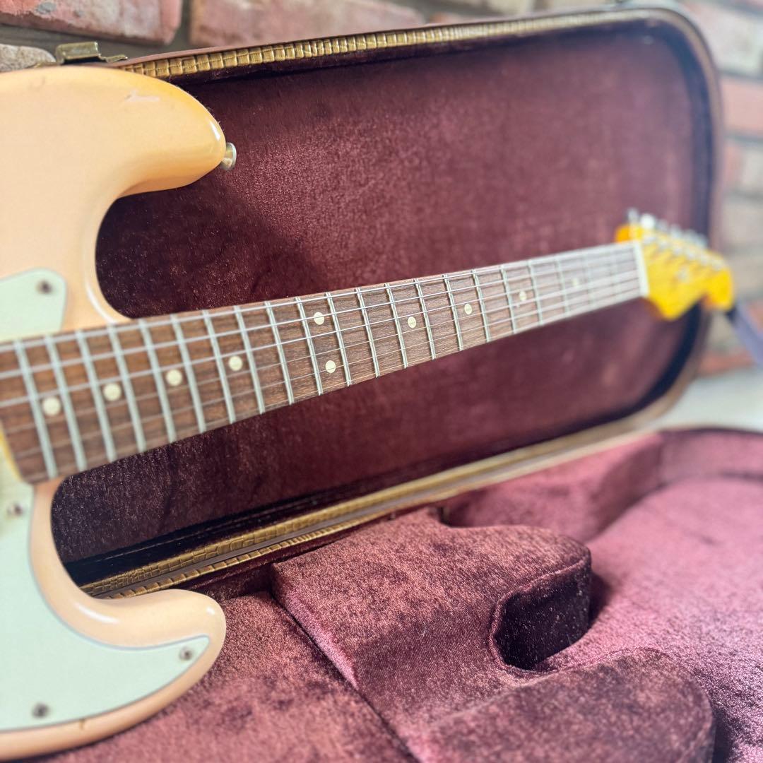 【最終値下げ】NASH GUITARS S-63 (Shell Pink)