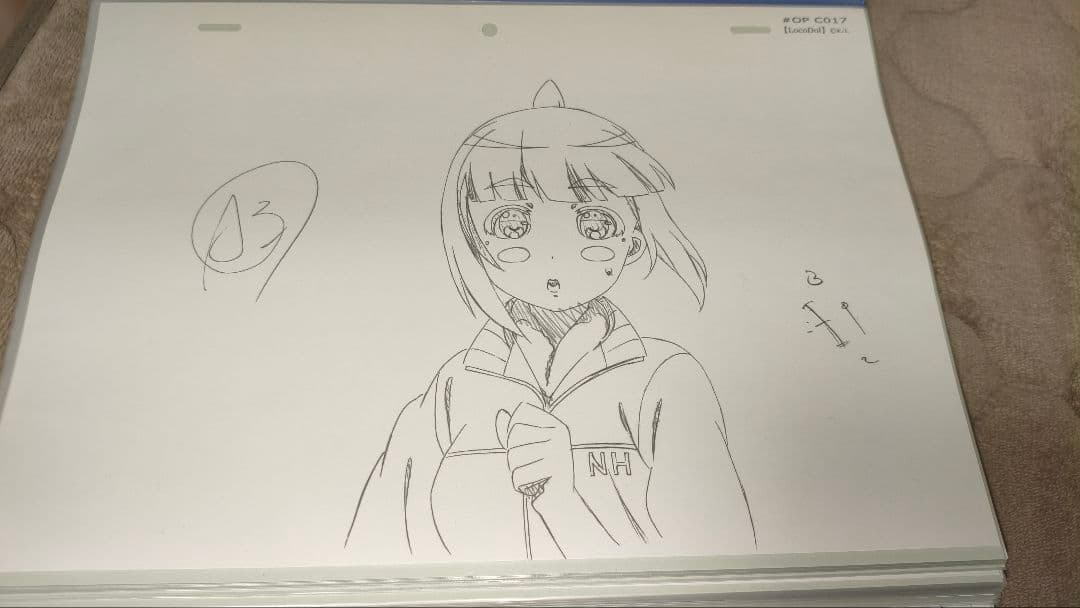 普通の女子校生がろこどるやってみた。原画セット