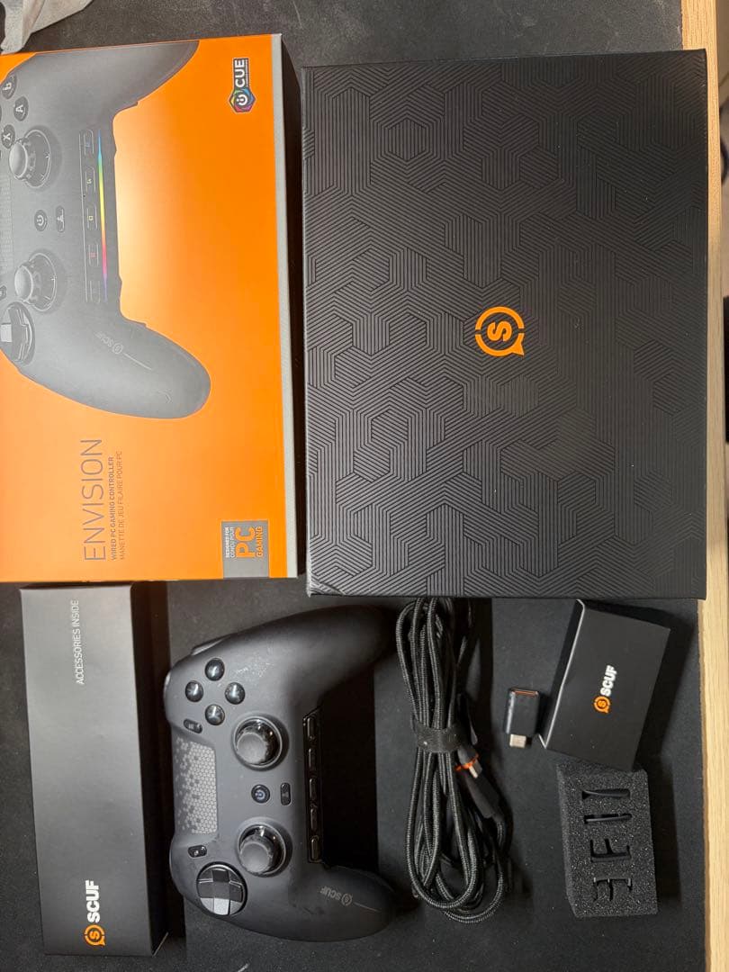 SCUF ENVISION PC用 有線コントローラー Black