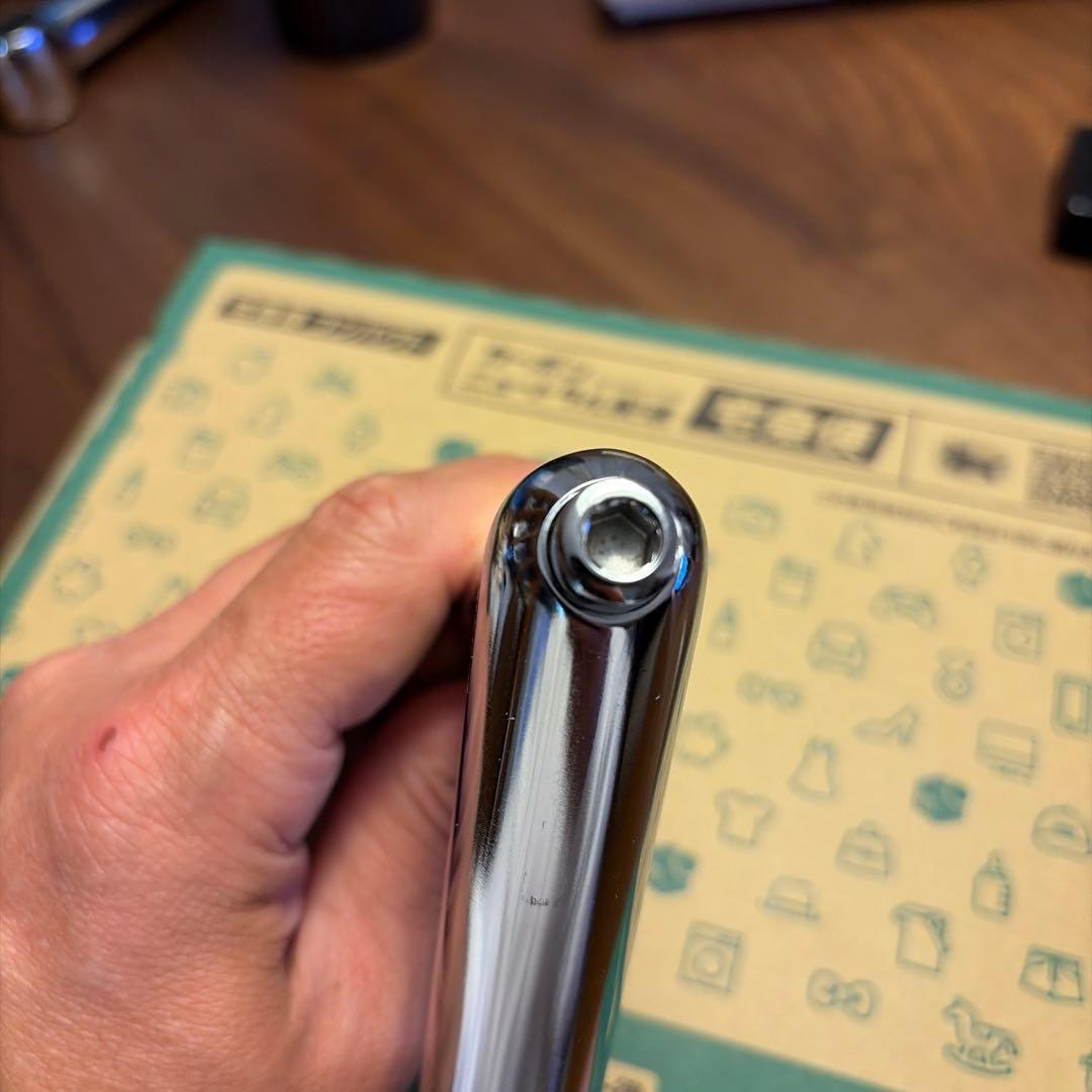 クロムメッキハンドルステム NITTO 135