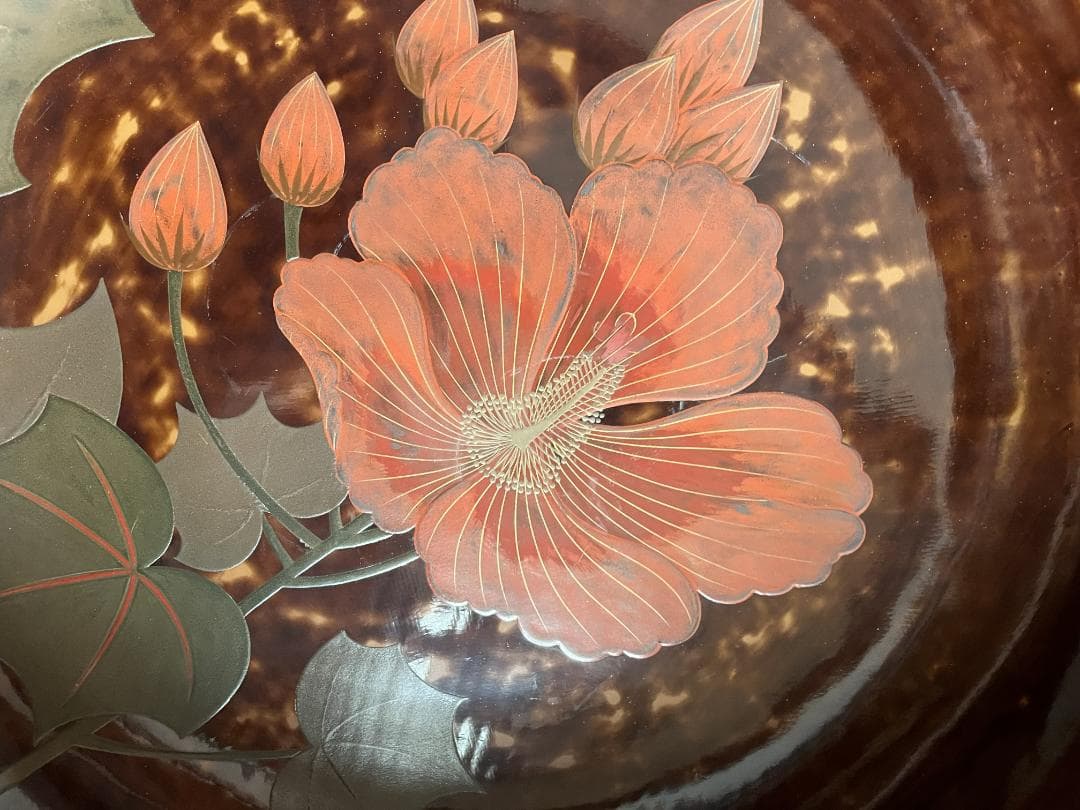 飾りこね鉢　漆器　大鉢