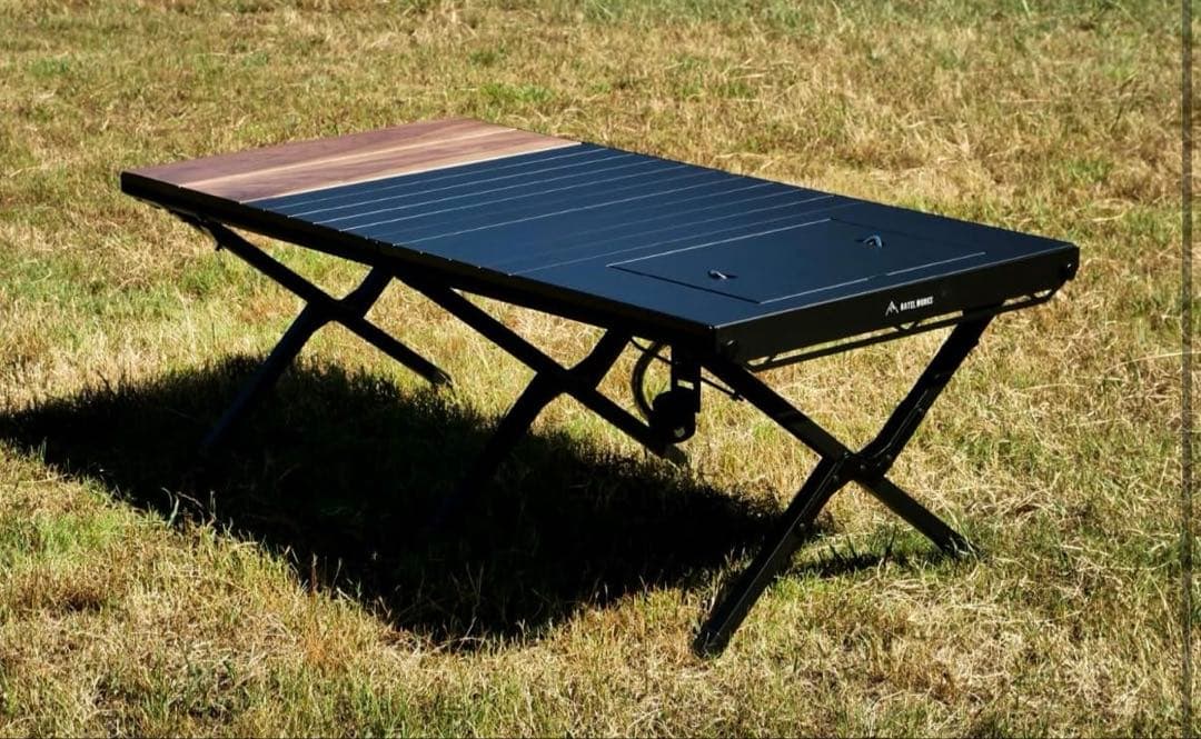 ラーテルワークス　ウッドパネルテーブル 120cm