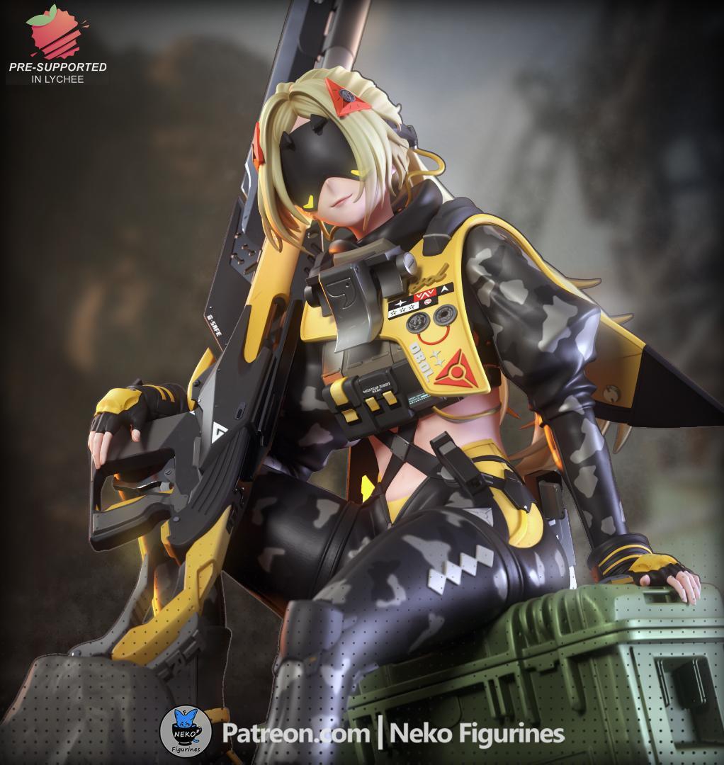 1/7正規品ガレージキット ゼンゼロ トリガー / 未塗装未組立