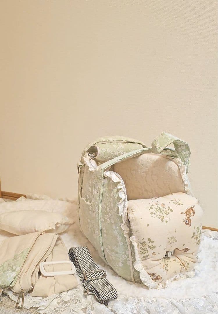 BABIANA バビアナ　キャリーバッグ　スリング　+クッション+幅広ショルダー