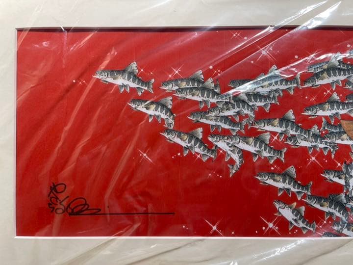 『釣りキチ三平』　矢口高雄先生の貴重な額装品