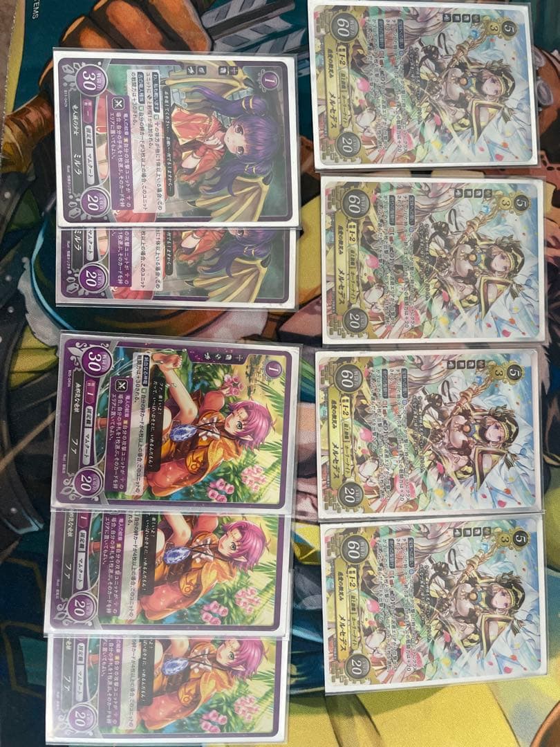 【ファイアーエムブレム サイファ】エイリーク/ベレスデッキ　紫茶色