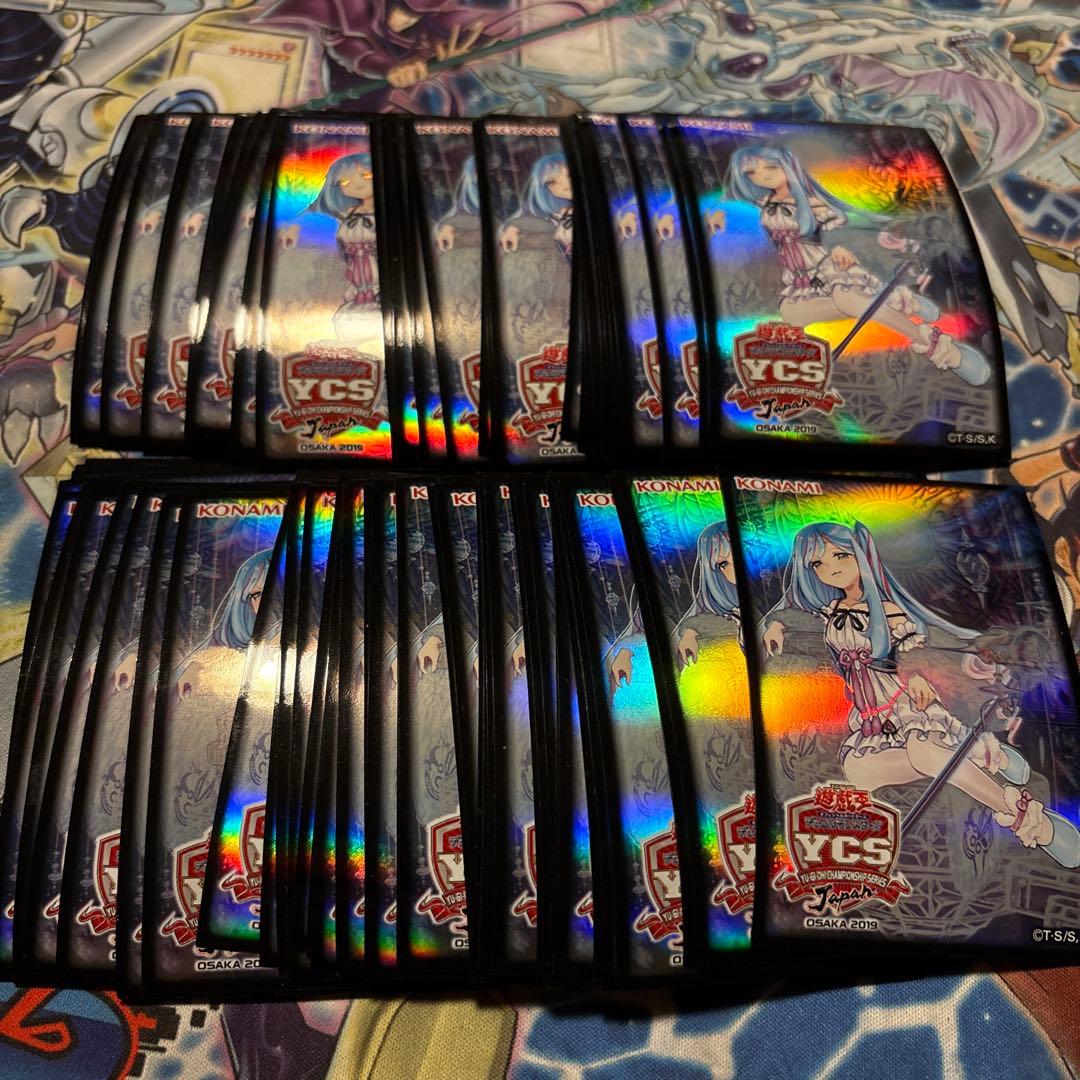 遊戯王　ウィッチクラフトマスターヴェール　スリーブ　100枚　ycsj 中古
