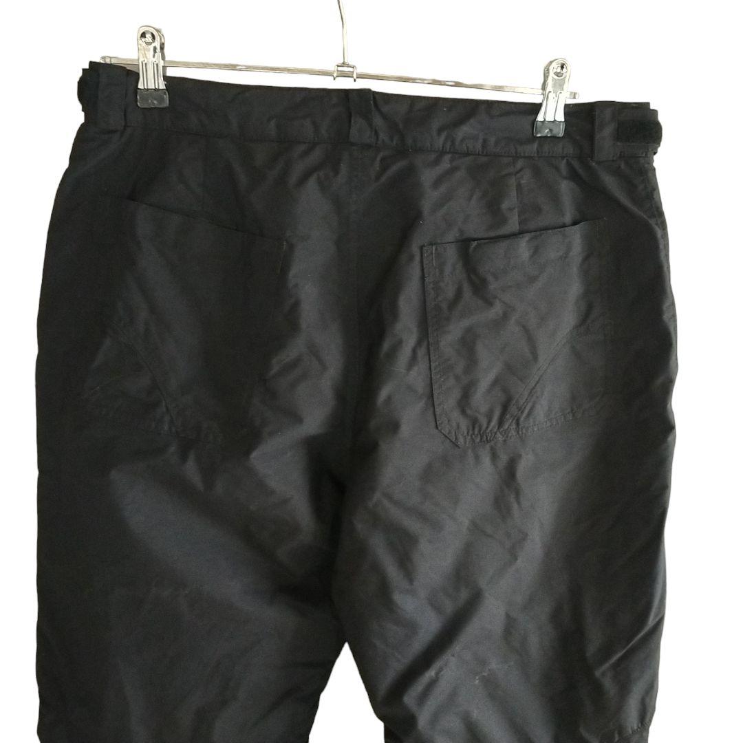 【高機能】US Columbia OMNI-TECH パンツ L 中綿入り 黒