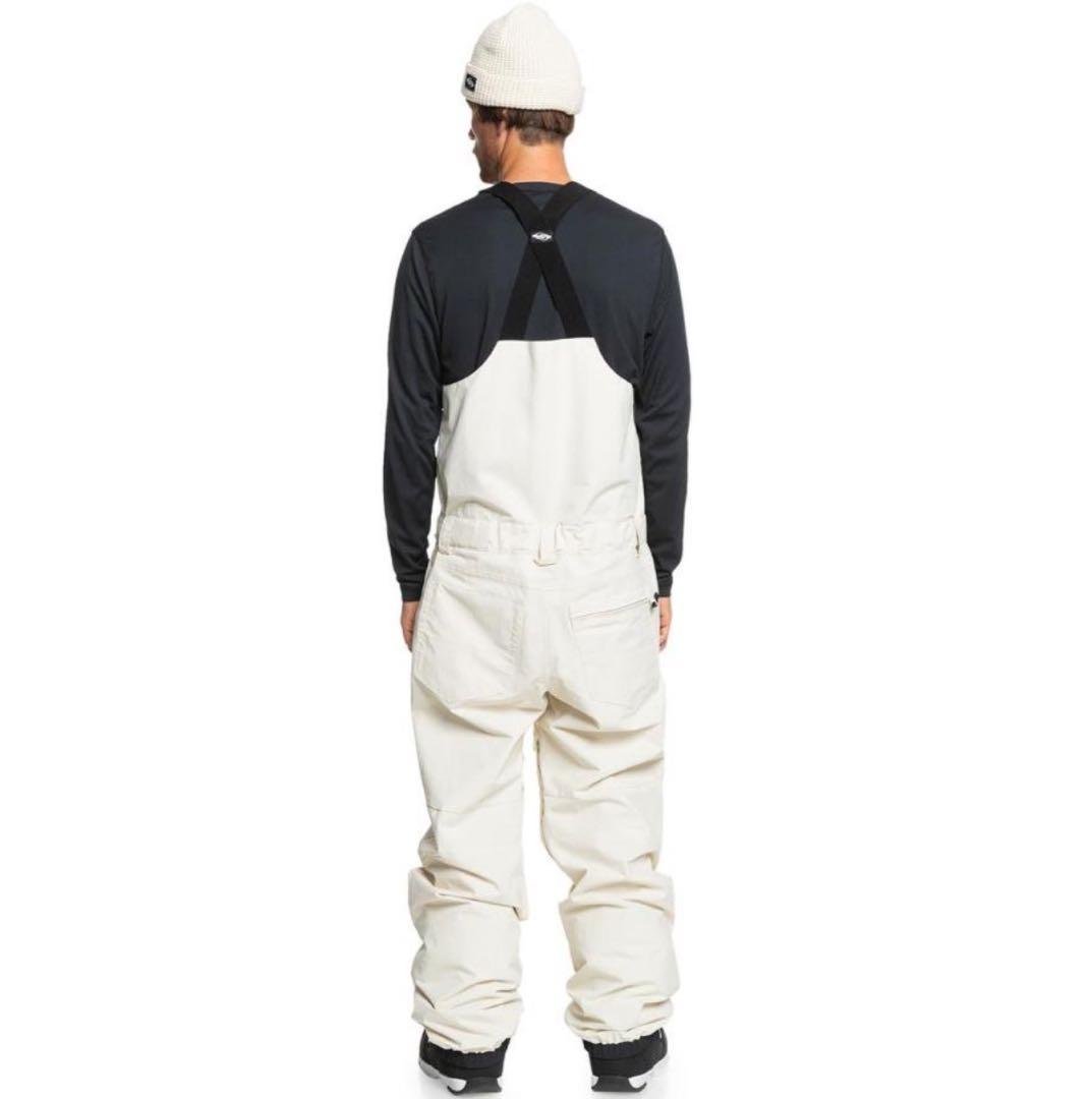 【新品未使用】Quiksilver スノーボードウェア Mサイズ　ビブパンツ
