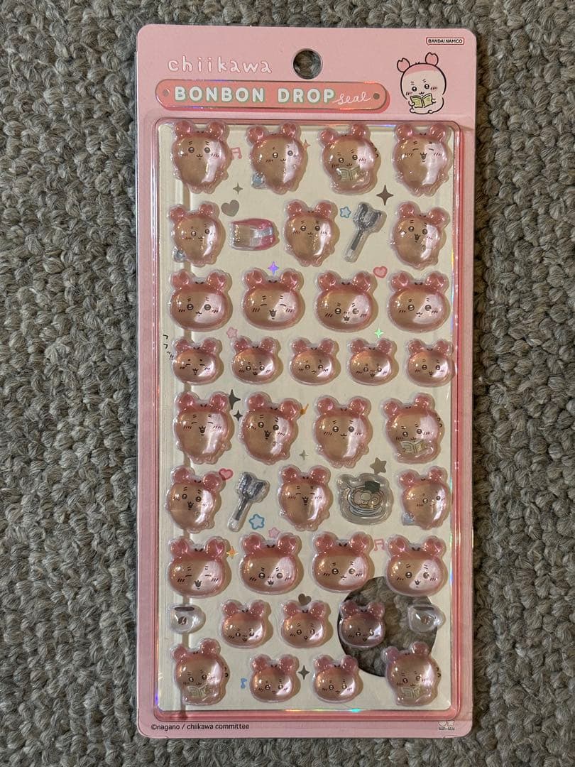ちいかわ　ボンボンドロップシール&ウォーターシール 10枚コンプリートセット