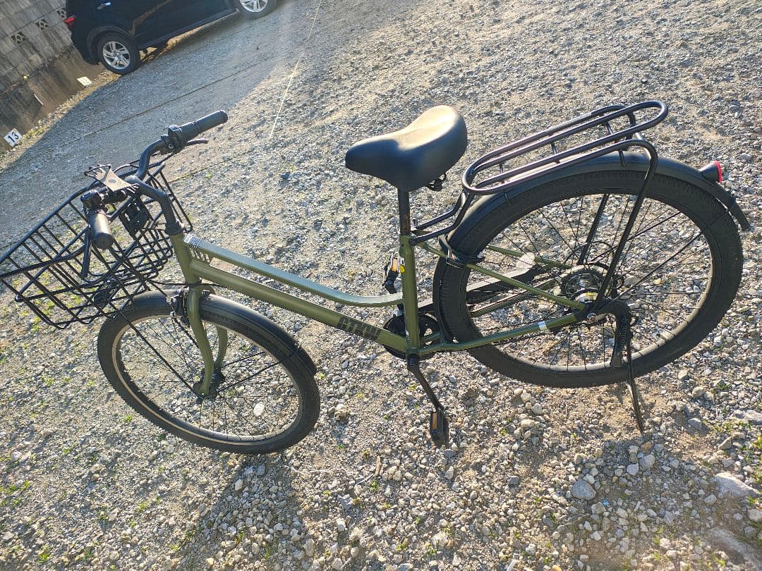 27インチのシティサイクルです。 購入してから約5ヶ月で